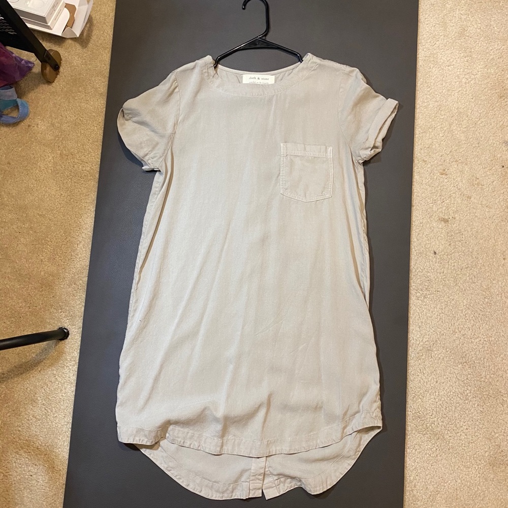 Cloth & Stone Beige Dress